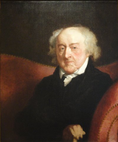 John Adams door Gilbert Stuart